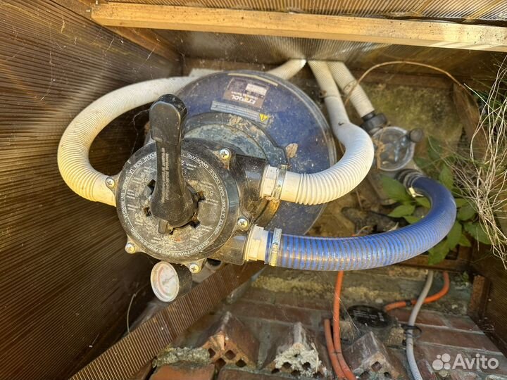 Оборудование от каркасного бассейна бу