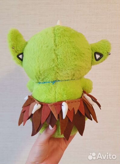 Циклоп, игрушка ручной работы, смешанная техника