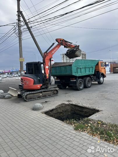 Вывоз лишнего грунта