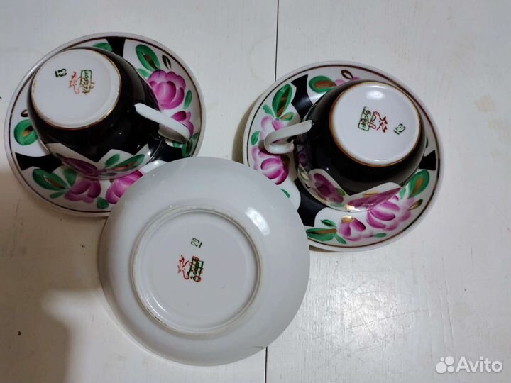 Чайный сервиз вербилки СССР