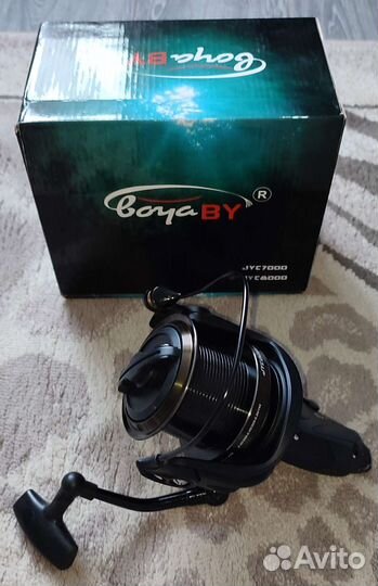 Карповая катушка boya by jyc 8000 с байтраннером