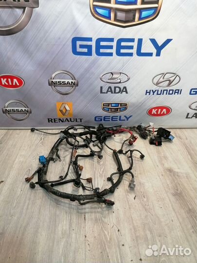 Проводка подкапотная двигателя Renault logan 2