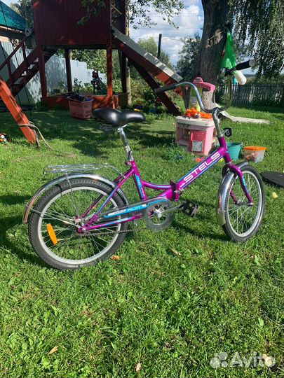 Велосипед stels складной