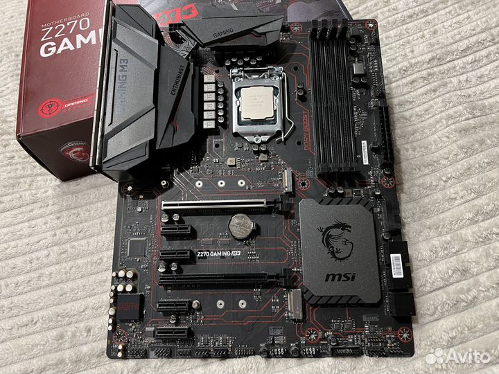 Материнская плата MSI z270 gaming m3 сокет LGA1151