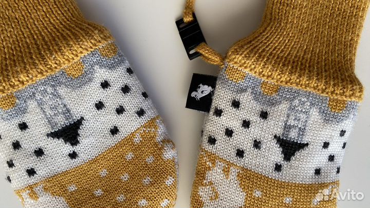 Варежки зимние reima moomin без пальчика