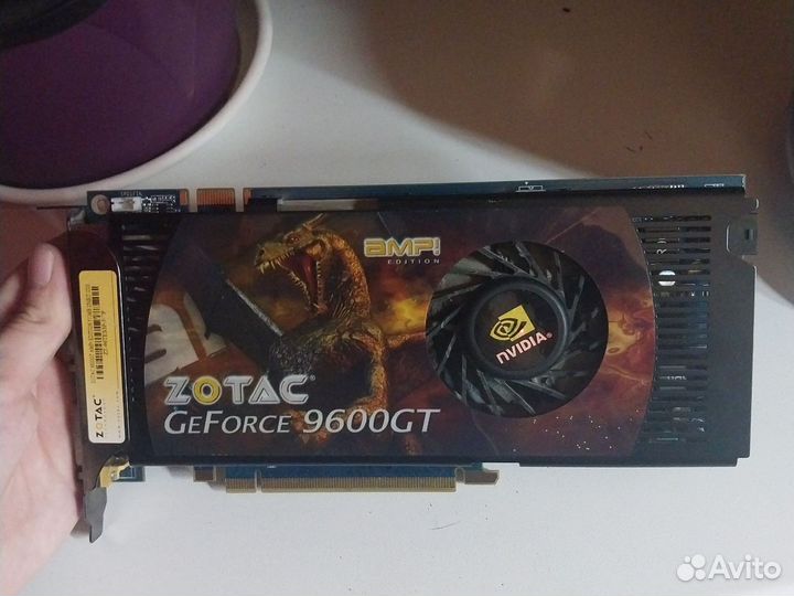 Видеокарта zotac GeForce 9600gt