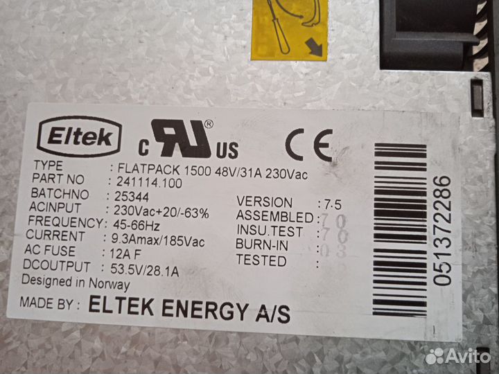 Eltek Flatpack 241114.100