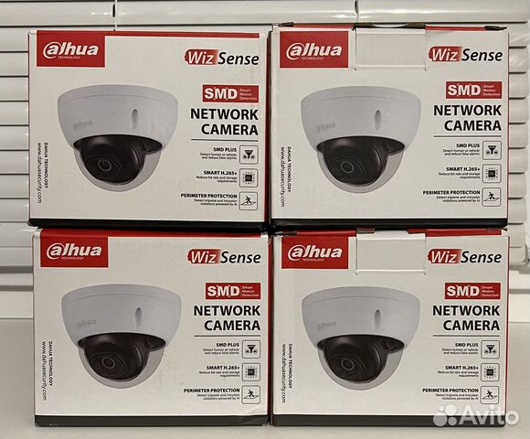 IP-камера видеонаблюдения Dahua 4 Мп Wiz Sense