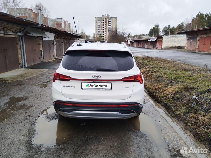 Hyundai Santa Fe 2.5 AT, 2021, 53 000 км