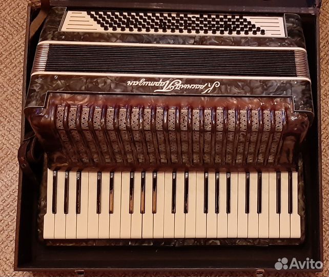 Аккордеон Красный партизан