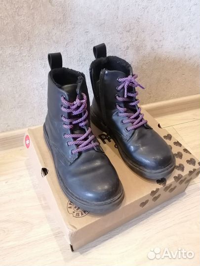 Ботинки демисезонные для девочки 34