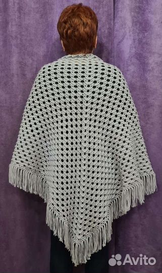 Шаль ручной работы