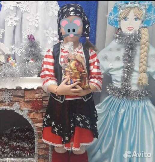 Костюм пирата для девочки