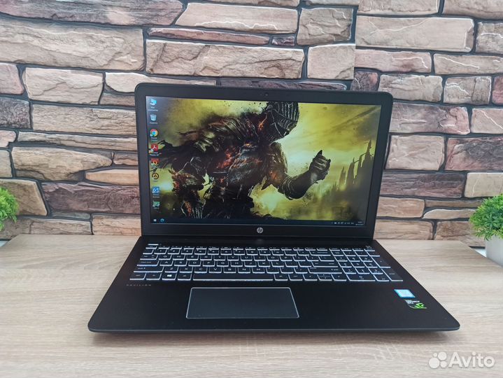 Мощный игровой ноутбук HP 8gb/Full HD
