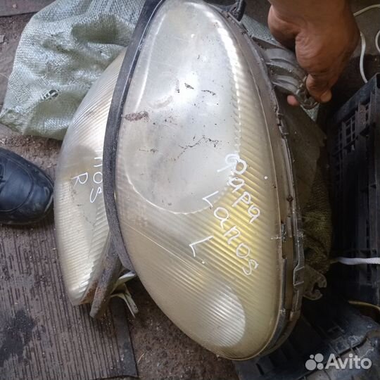 Фары на chevrolet lanos разбор