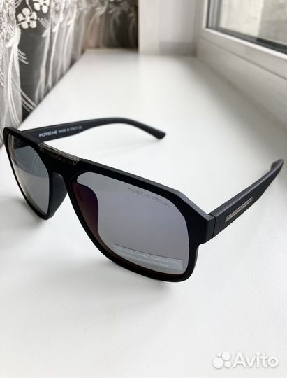 Очки Porsche матовые зеркально-цветные