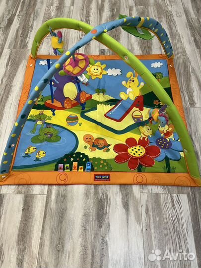 Развивающий коврик tiny love солнечная полянка