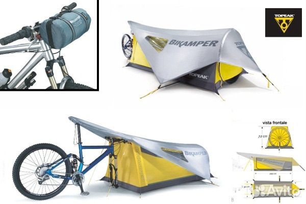 Велопалатка с коеплением на руль Topeak Bikamper