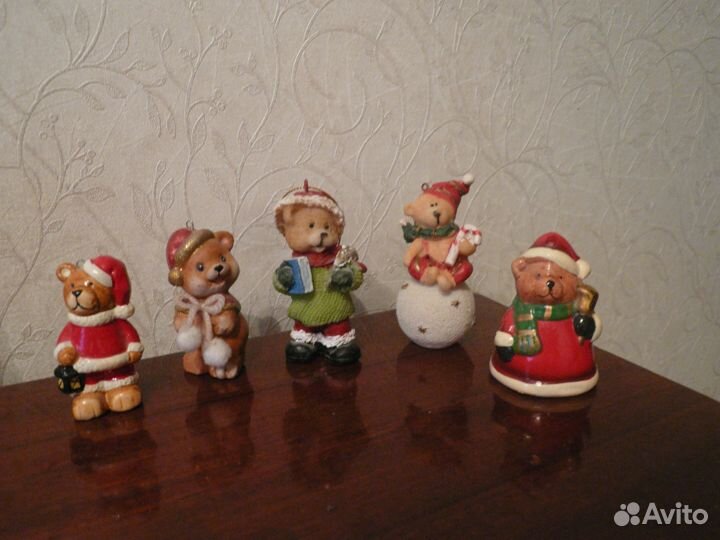 Статуэтки медведи для интерьера и коллекционирован