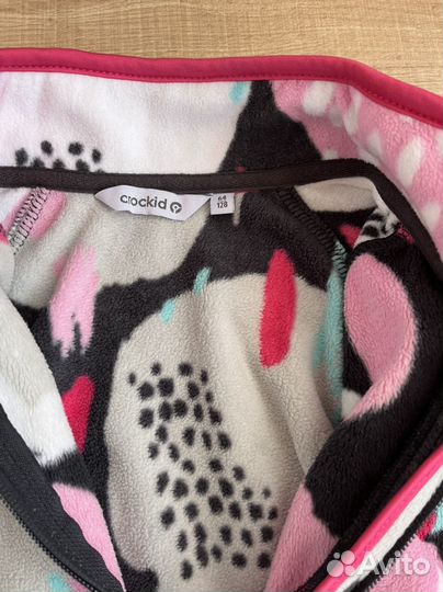 Флисовая кофта 128 размер