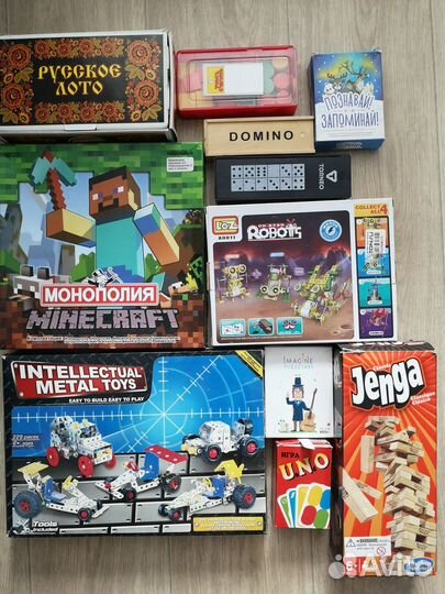 Конструктор электронный Знаток, Настольные игры