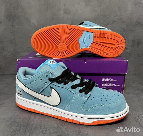 Кроссовки Nike SB Dunk low club 58 gulf