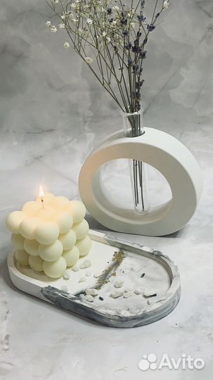 Соевые свечи ручной работы