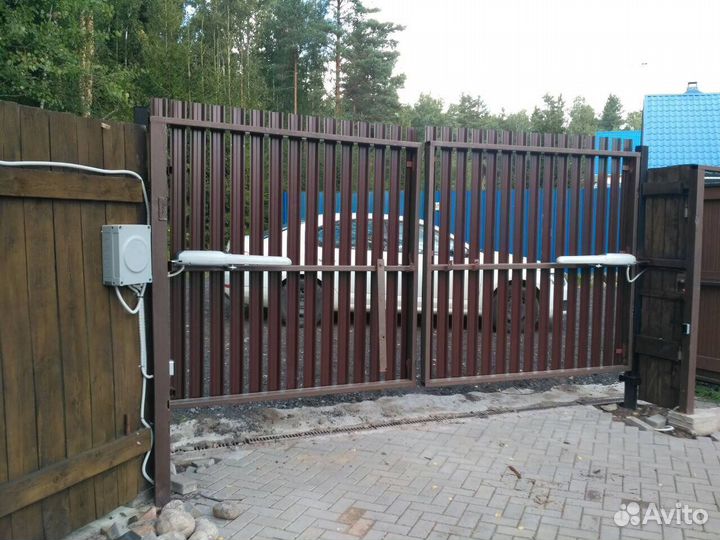 Автоматика для распашных ворот (комплект)