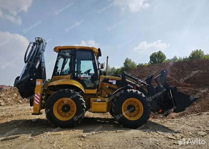 Экскаватор-погрузчик Shanmon 388H, 2024