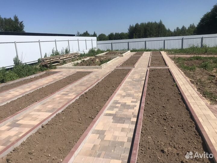 Укладка тротуарной плитки