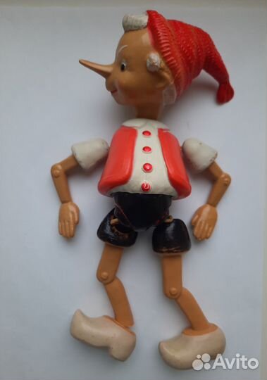 Игрушка Буратино СССР, целлулоид