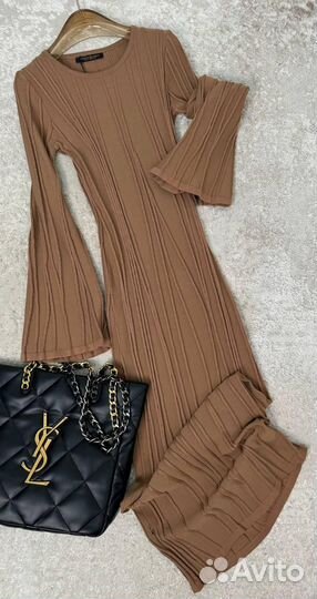 Платье saint laurent (тренд 2024)