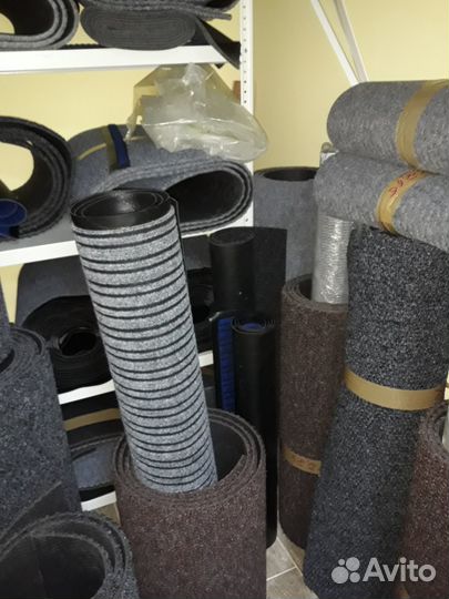 Коврики грязезащитные новые остатки