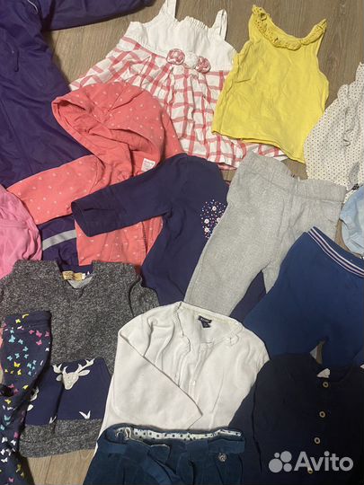 Одежда для девочки пакетом 74 80 86