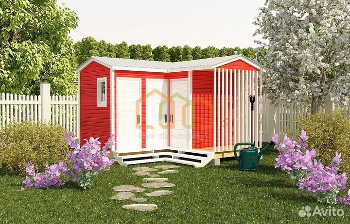 Хозблок / Сарай для дачи / Барвиха