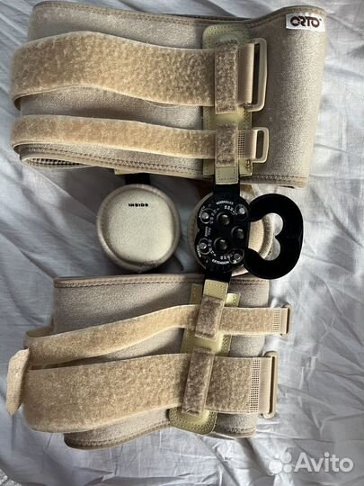 Ортез (брейс) на коленный сустав с шарнирами orto