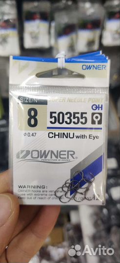 Крючки owner Япония в ассортименте