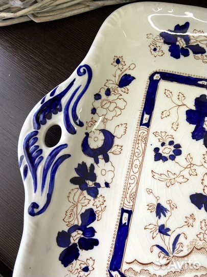 Сервировочное блюдо от мануфактуры Mason’s. Англия