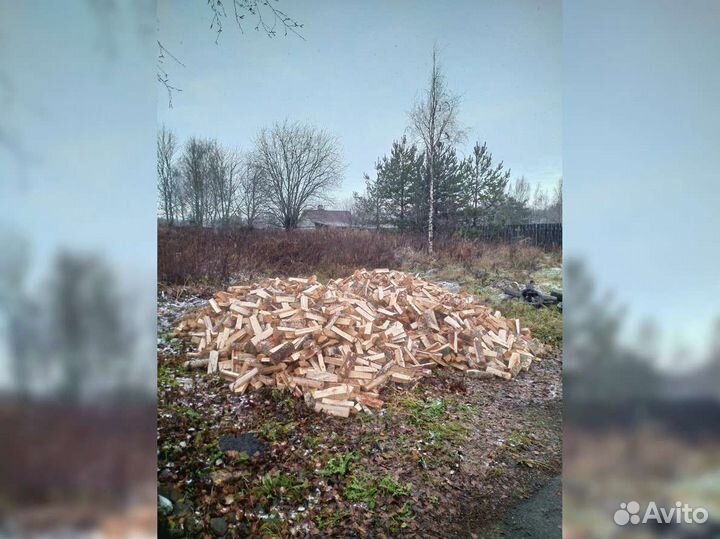 Дрова березовые. Колотые 5 кубов. С доставкой