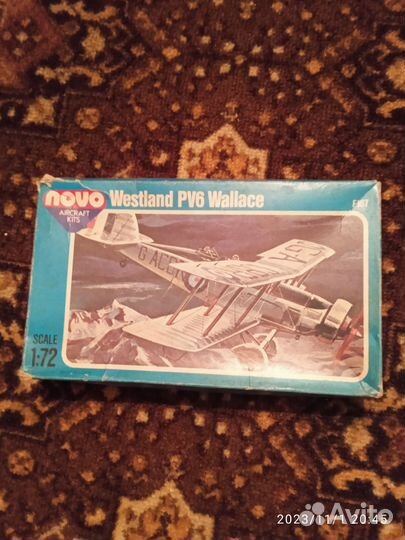 Сборная модель самолета 1 72