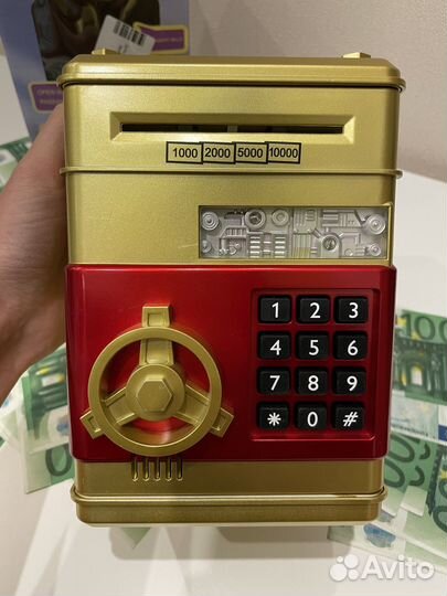 Детский сейф копилка