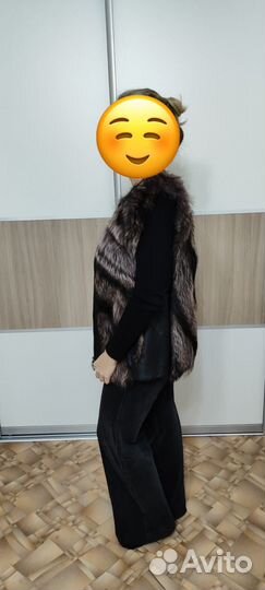 Жилетка меховая женская