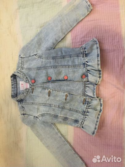 Джинсовая курточка 98