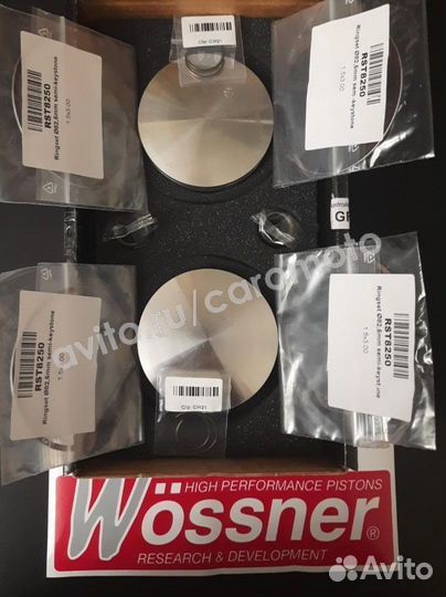 Поршень 82.36 мм (+0.50 мм) 2 шт Wossner K7060D050