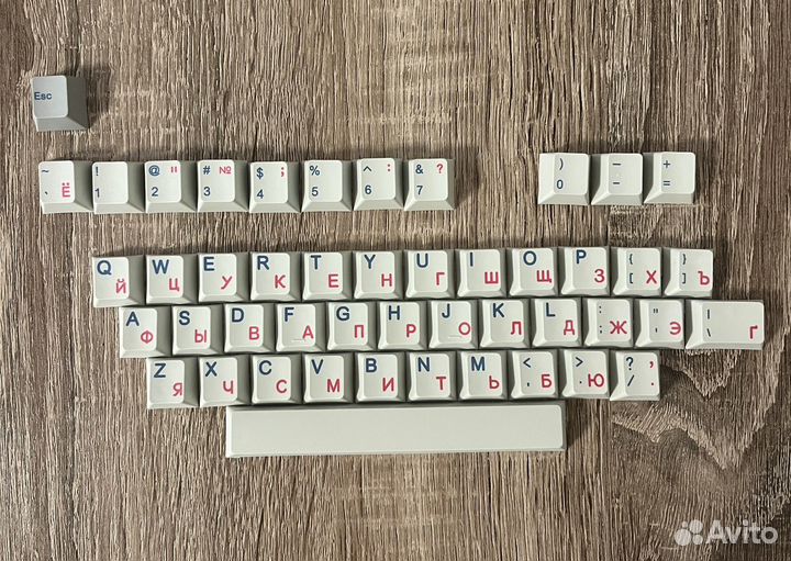 Keycaps alpha russian