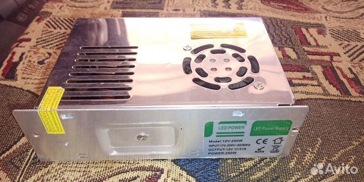Блок питания 12v 21а