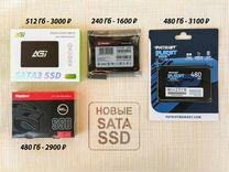 SSD 256 gb, 512 gb Новые