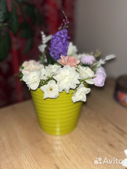 Букет в горшке