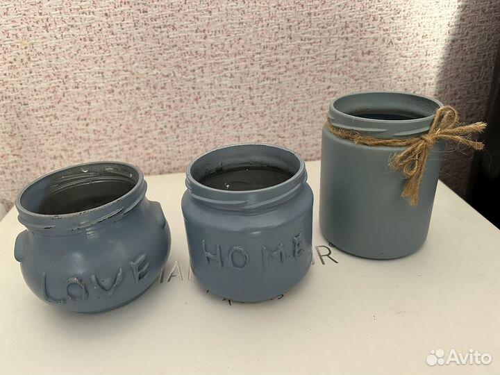 Баночки для ванной или кухни