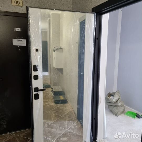 Установка входных металлических дверей